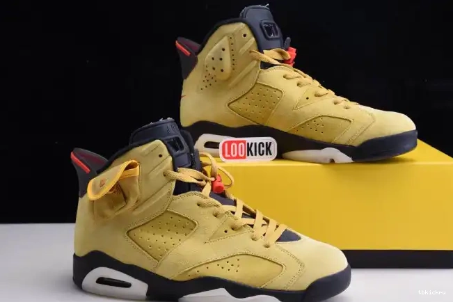 Reps TBkick JORDAN X SCOTT YELLOW CN1084-300 6 AIR TRAVIS 0323